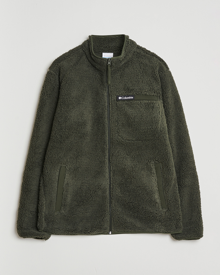 Heren | Truien | Columbia | Rugged Ridge High Pile Full Zip Greenscape