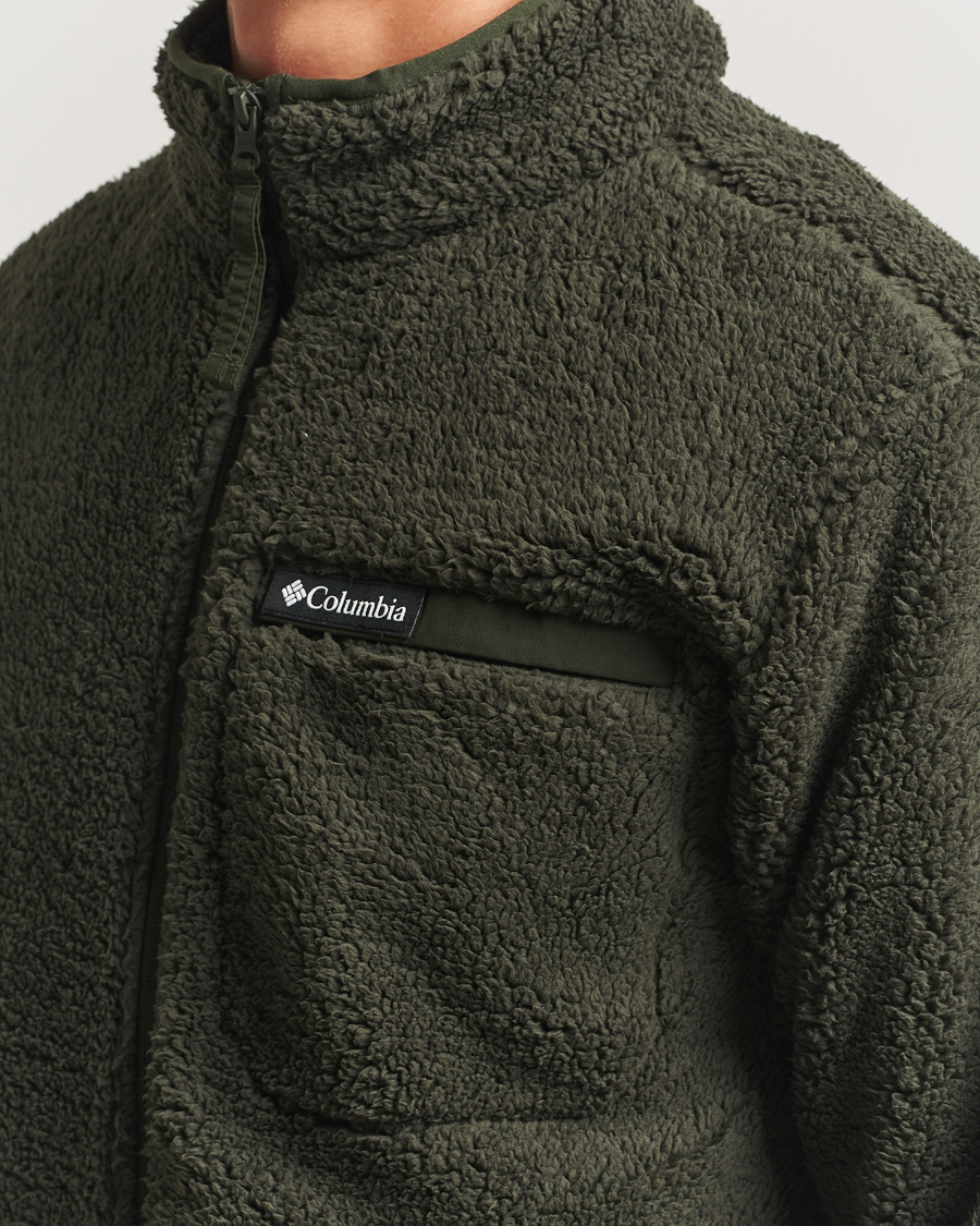 Heren | Truien | Columbia | Rugged Ridge High Pile Full Zip Greenscape