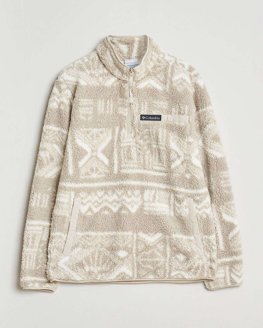 Heren | Truien | Columbia | Rugged Ridge High Pile Half Zip Dark Stone