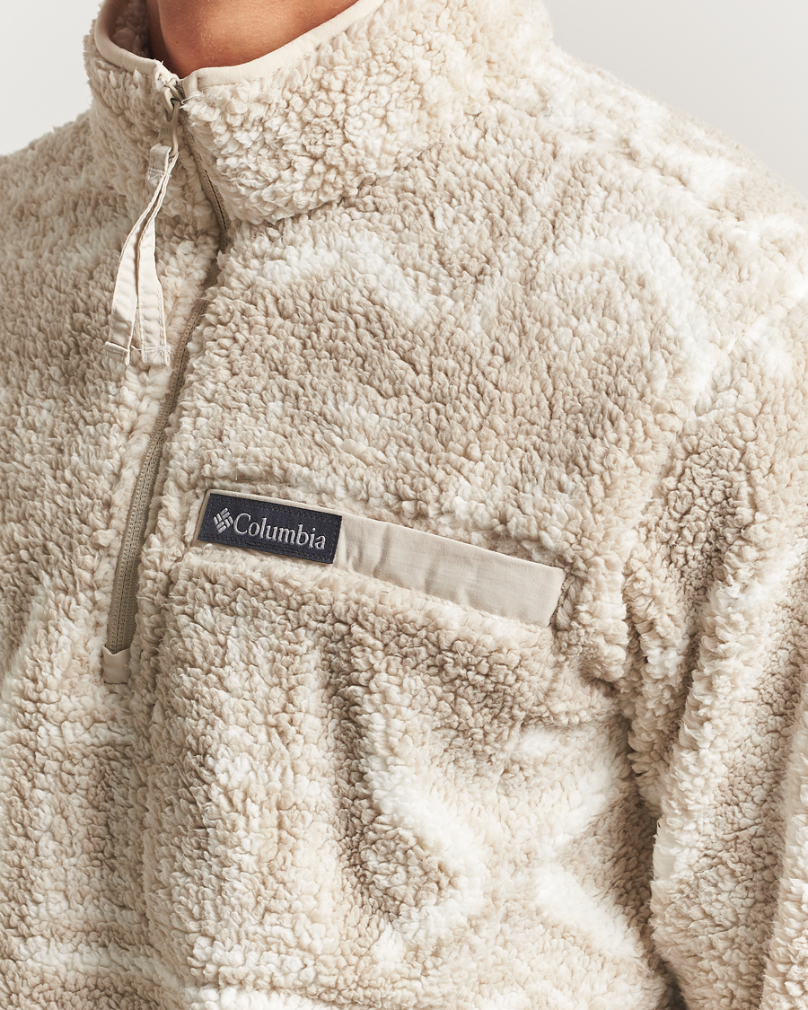 Heren | Truien | Columbia | Rugged Ridge High Pile Half Zip Dark Stone