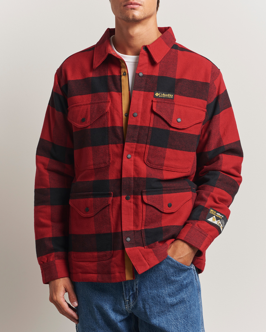 Heren | Overhemden | Columbia | High Cascades Shirt Jacket Red