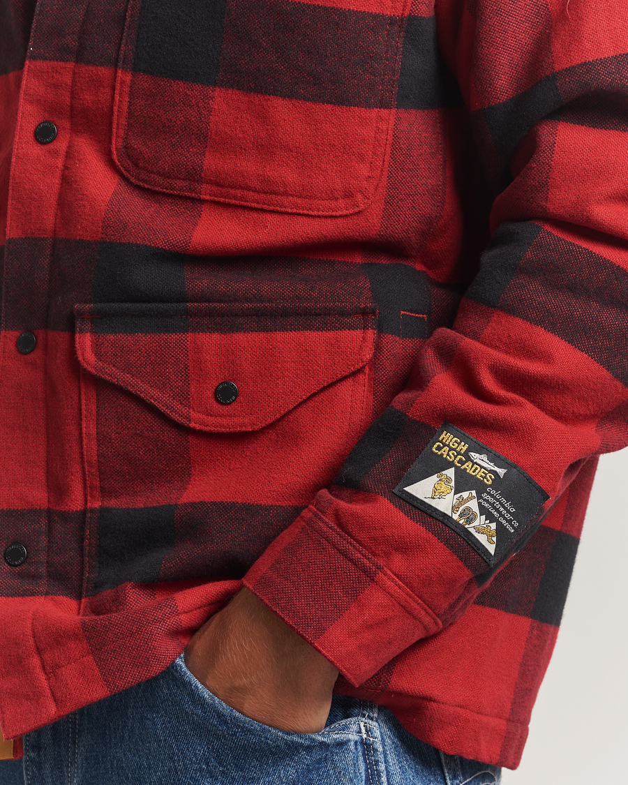 Heren | Overhemden | Columbia | High Cascades Shirt Jacket Red