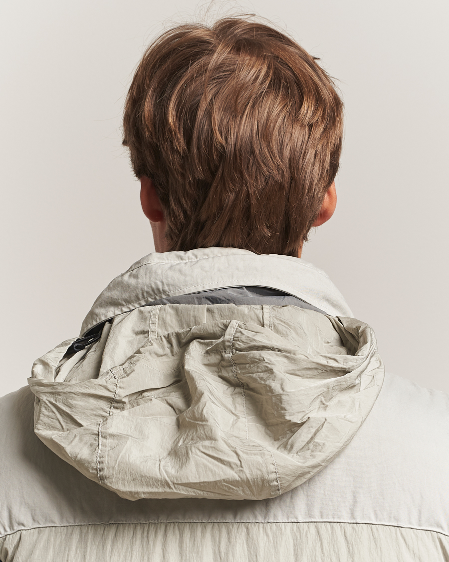 Heren | Gilets | C.P. Company | Eco Chrome Mixed Down Vest Light Grey