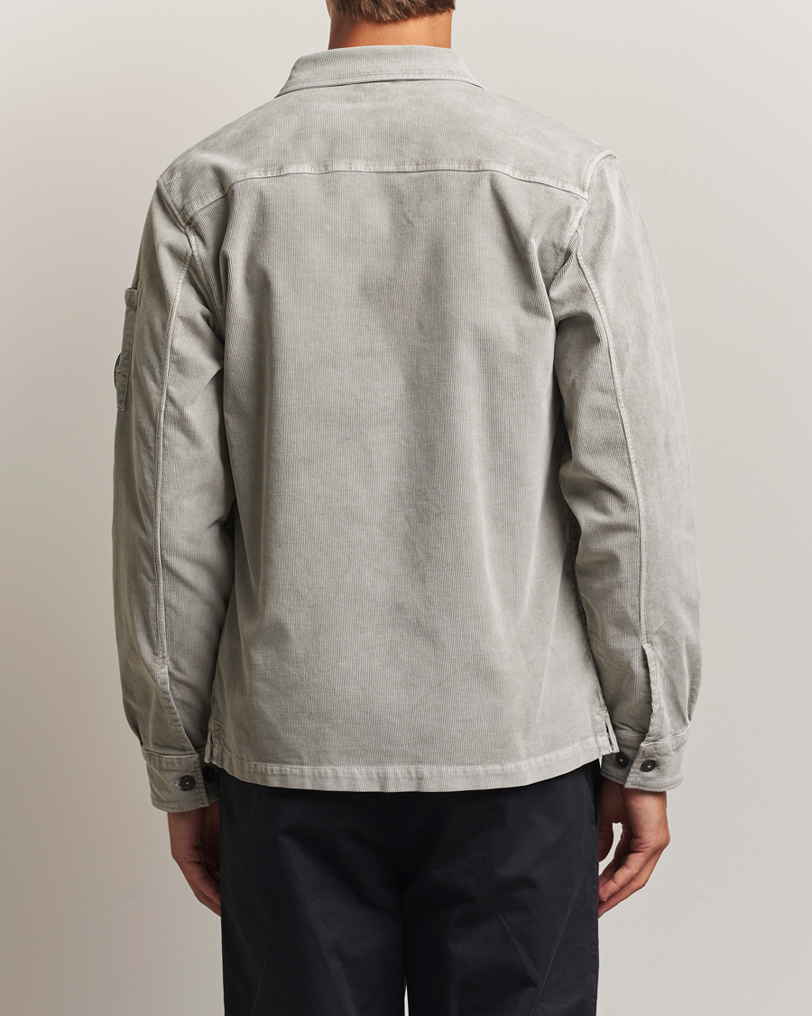 Heren | Overhemden | C.P. Company | Corduroy Lens Overshirt Grey