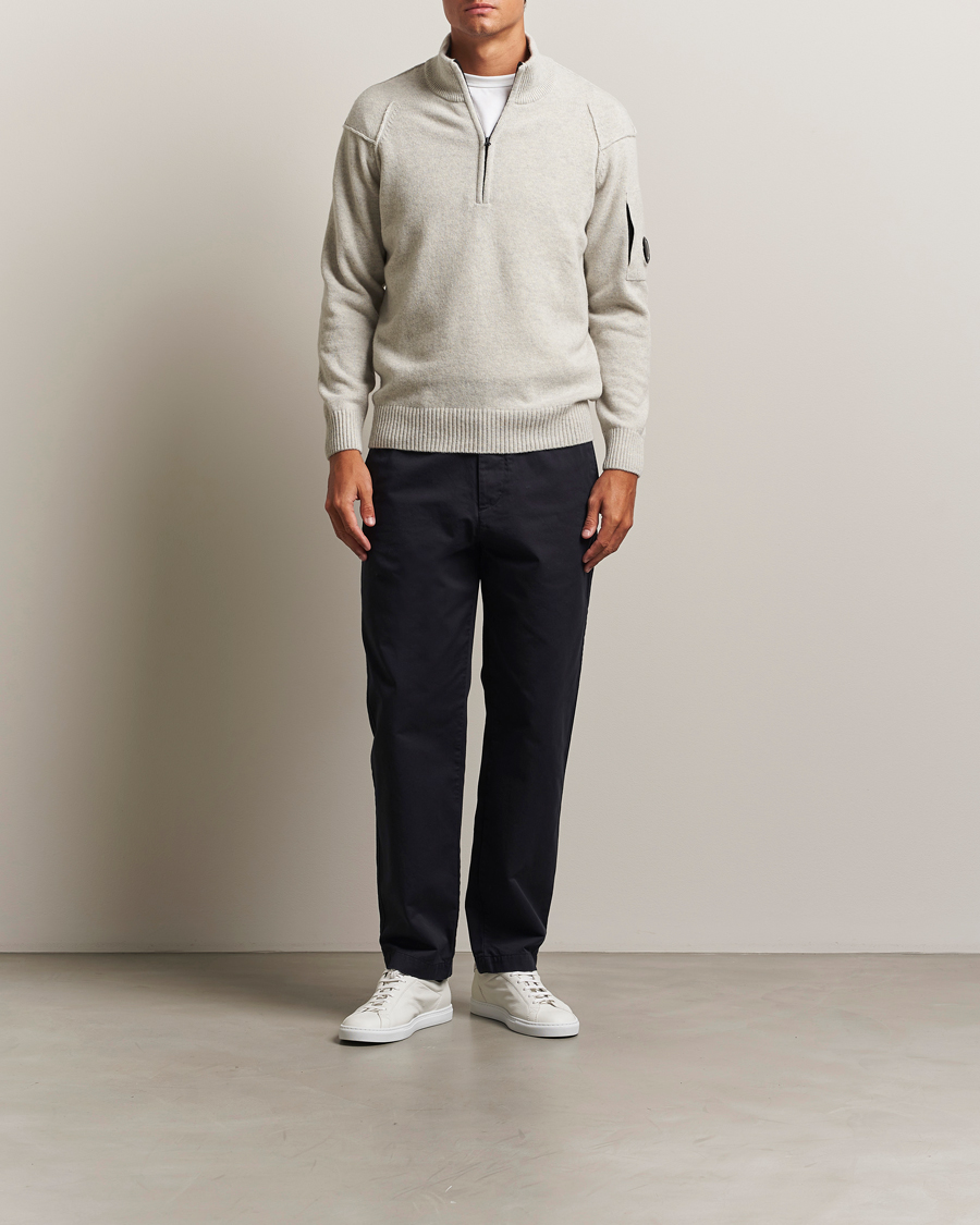 Heren | Broeken | C.P. Company | Cotton Gabardine Chino Navy