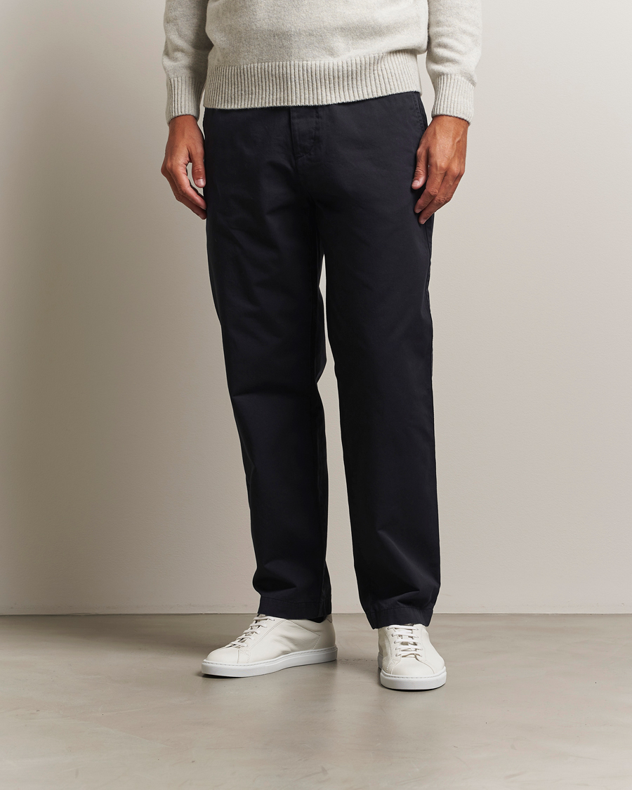Heren | Broeken | C.P. Company | Cotton Gabardine Chino Navy