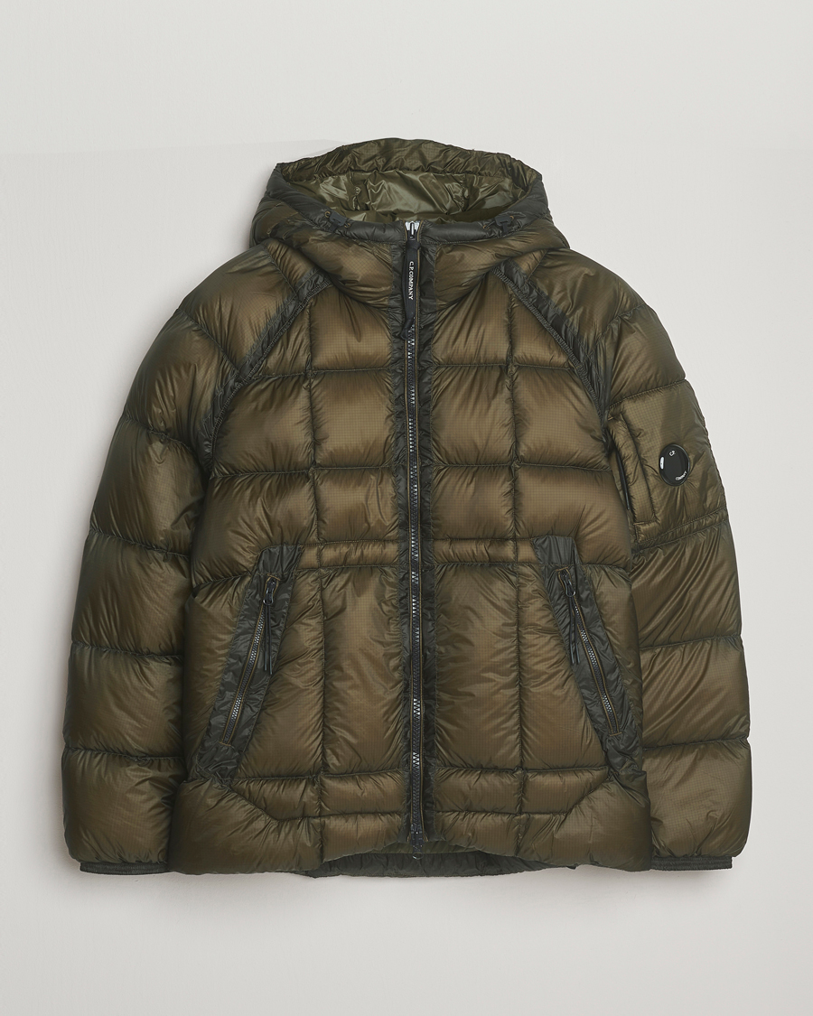 Heren | Jassen | C.P. Company | DD Shell Padded Hood Jacket Dark Green