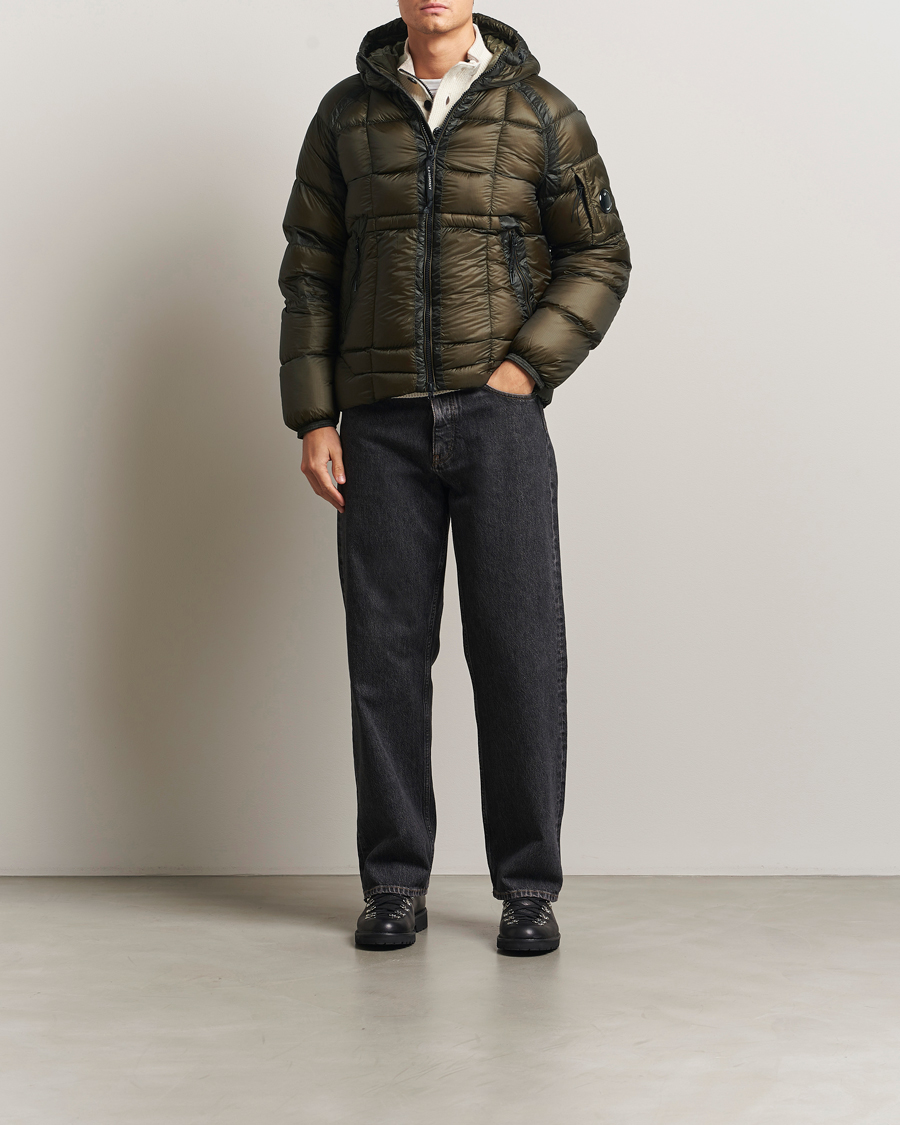 Heren | Jassen | C.P. Company | DD Shell Padded Hood Jacket Dark Green