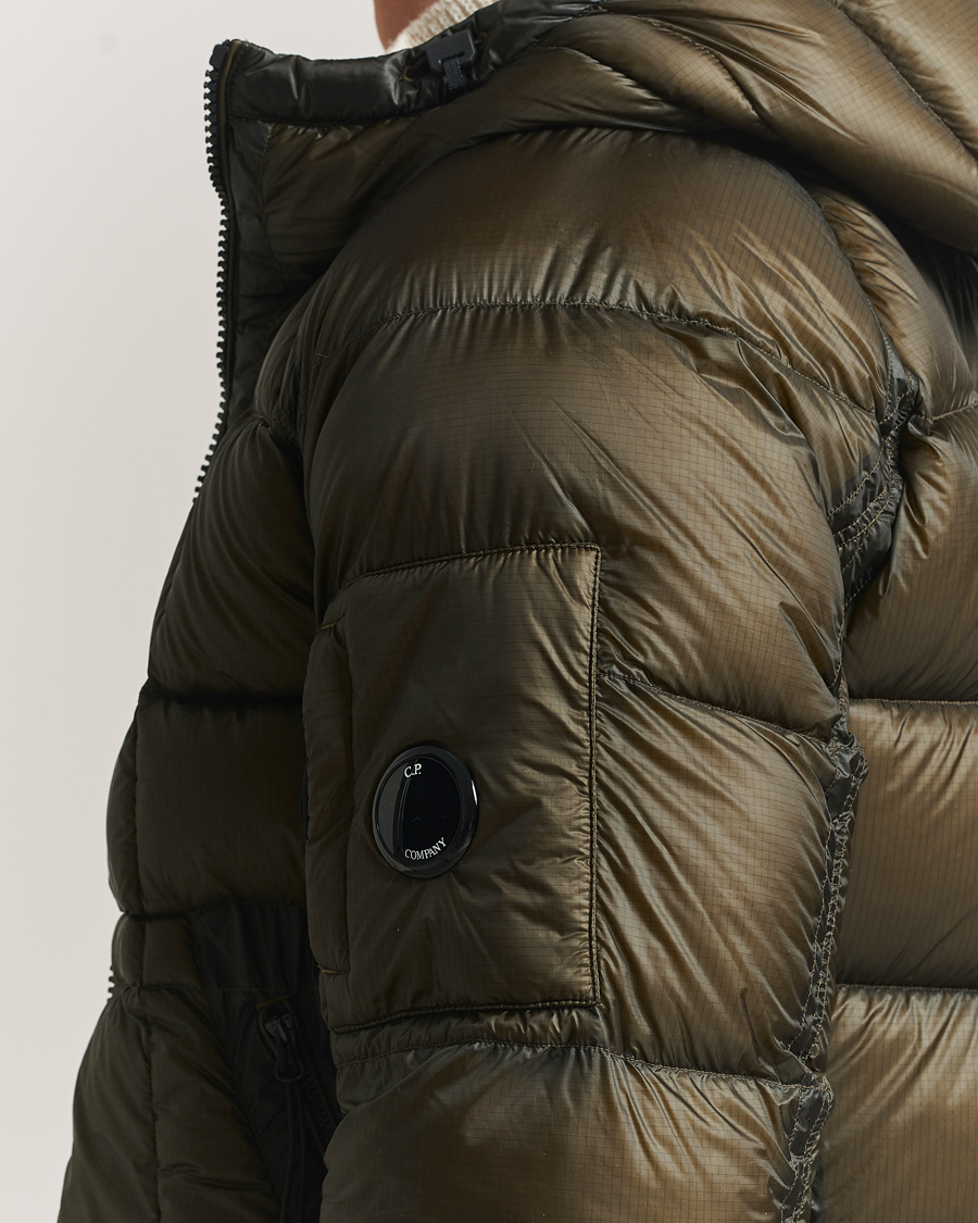Heren | Jassen | C.P. Company | DD Shell Padded Hood Jacket Dark Green