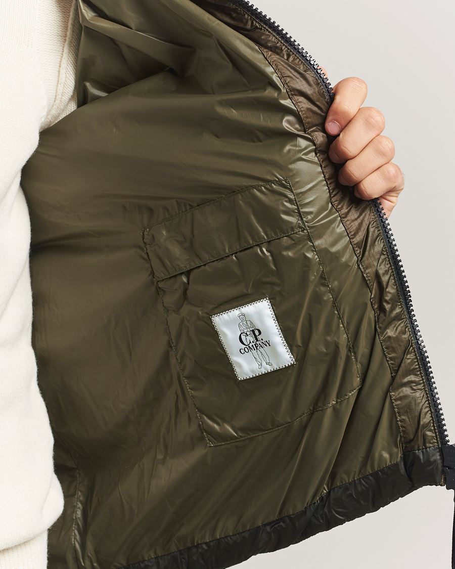 Heren | Jassen | C.P. Company | DD Shell Padded Hood Jacket Dark Green
