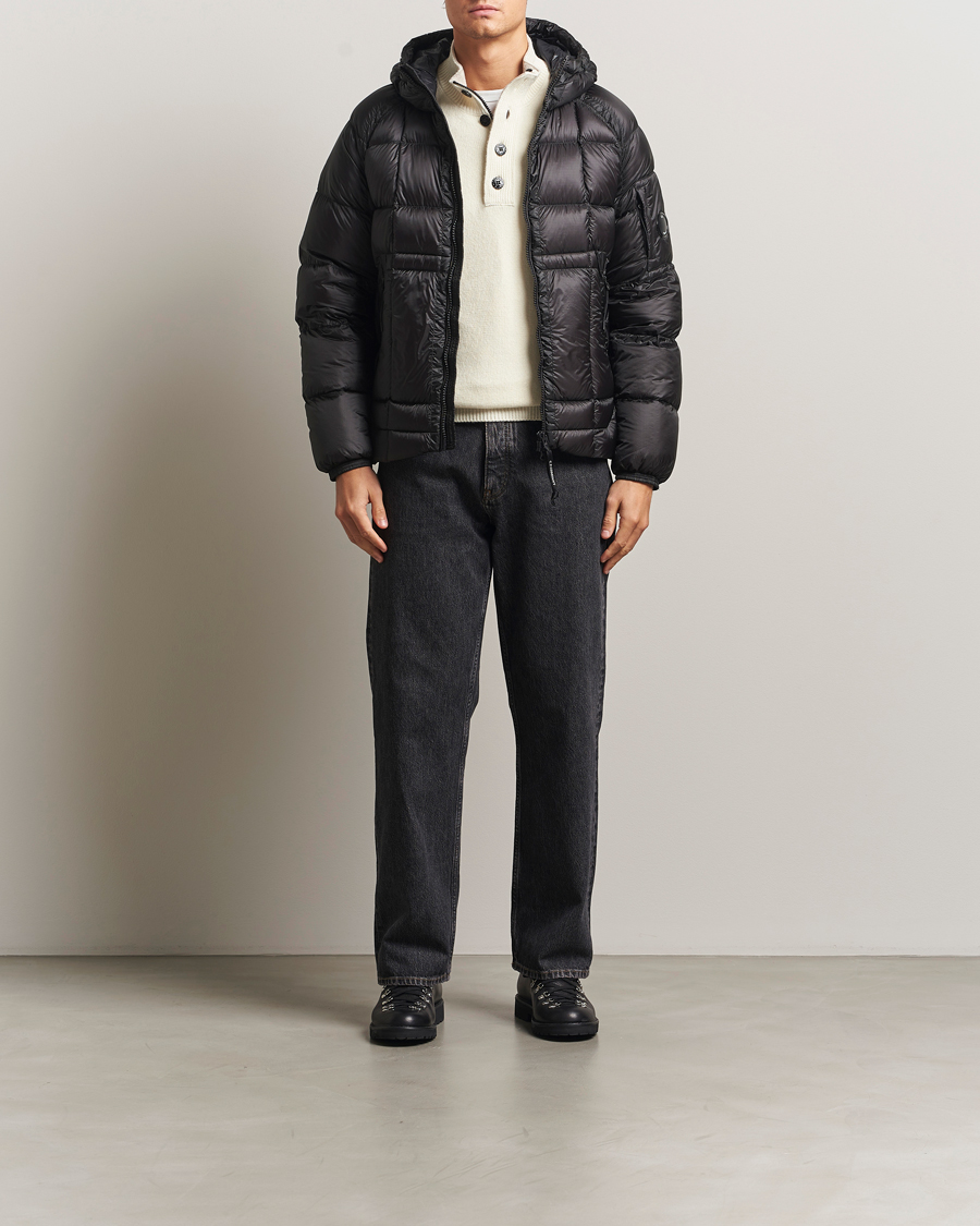 Heren | Jassen | C.P. Company | DD Shell Padded Hood Jacket Black