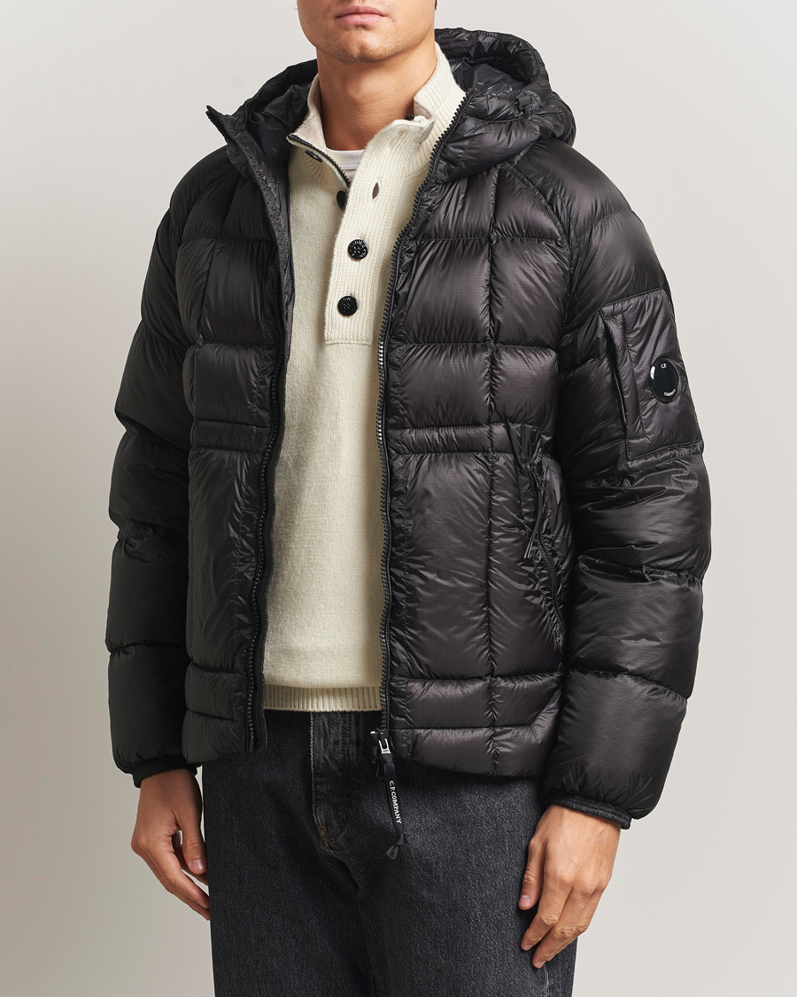Heren | Jassen | C.P. Company | DD Shell Padded Hood Jacket Black