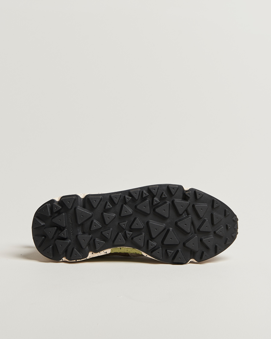 Heren | Sneakers | Flower Mountain | Yamano 3 Suede/Tweed Wool Sneaker Brown