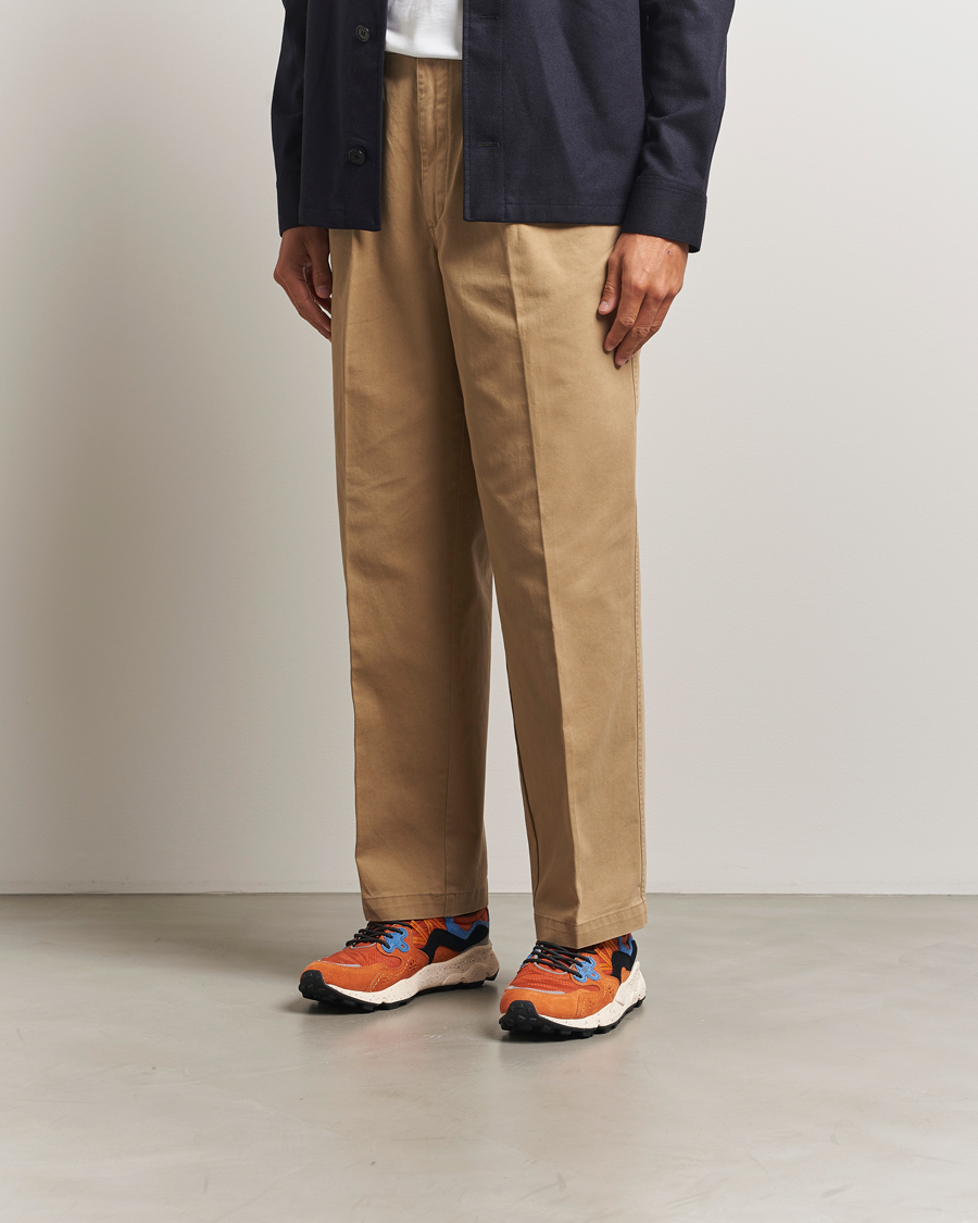 Heren | Sneakers | Flower Mountain | Yamano 3 Suede Sneaker Burnt Orange