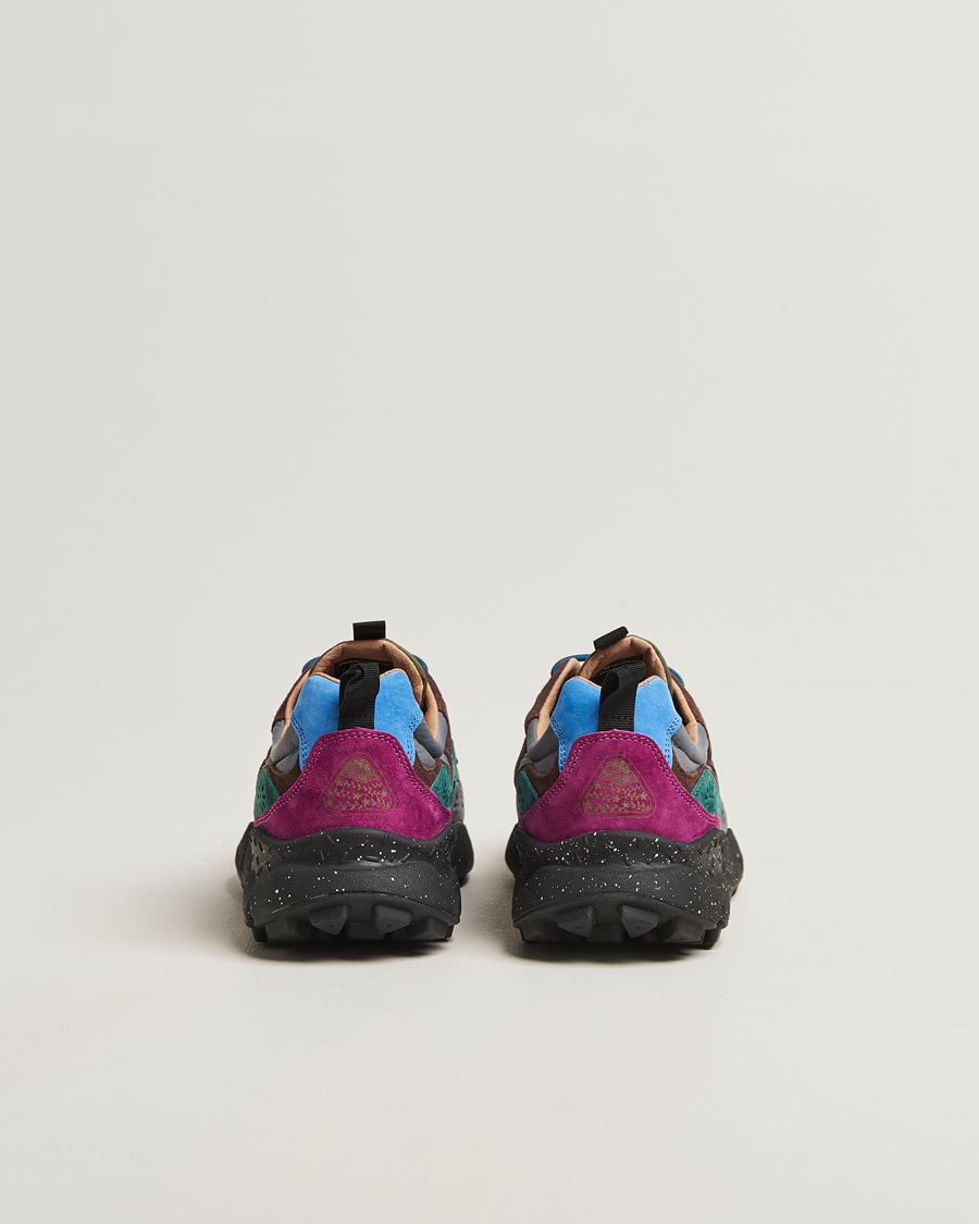 Heren | Sneakers | Flower Mountain | Yamano 3 Suede Sneaker Black/Grey