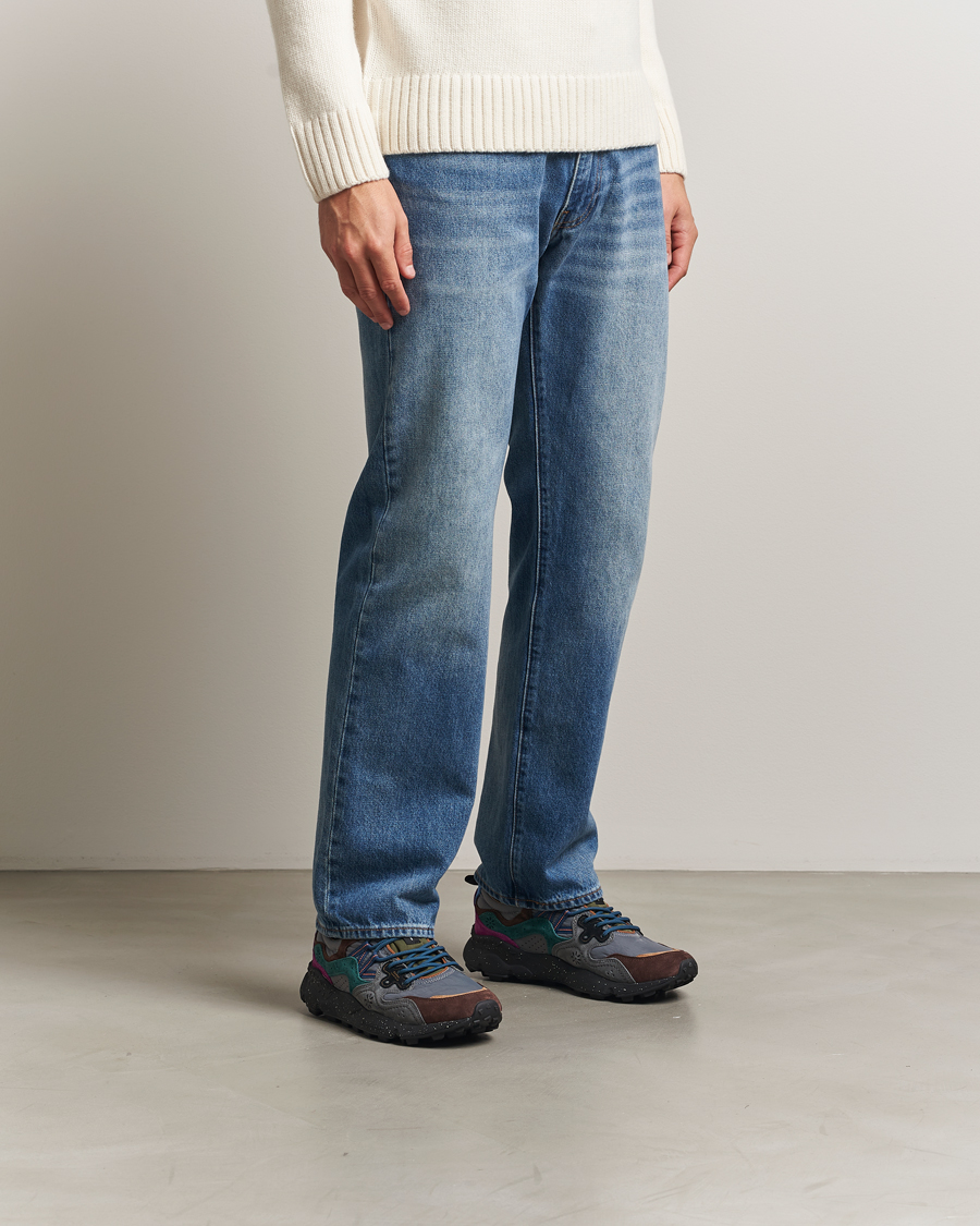 Heren | Sneakers | Flower Mountain | Yamano 3 Suede Sneaker Black/Grey