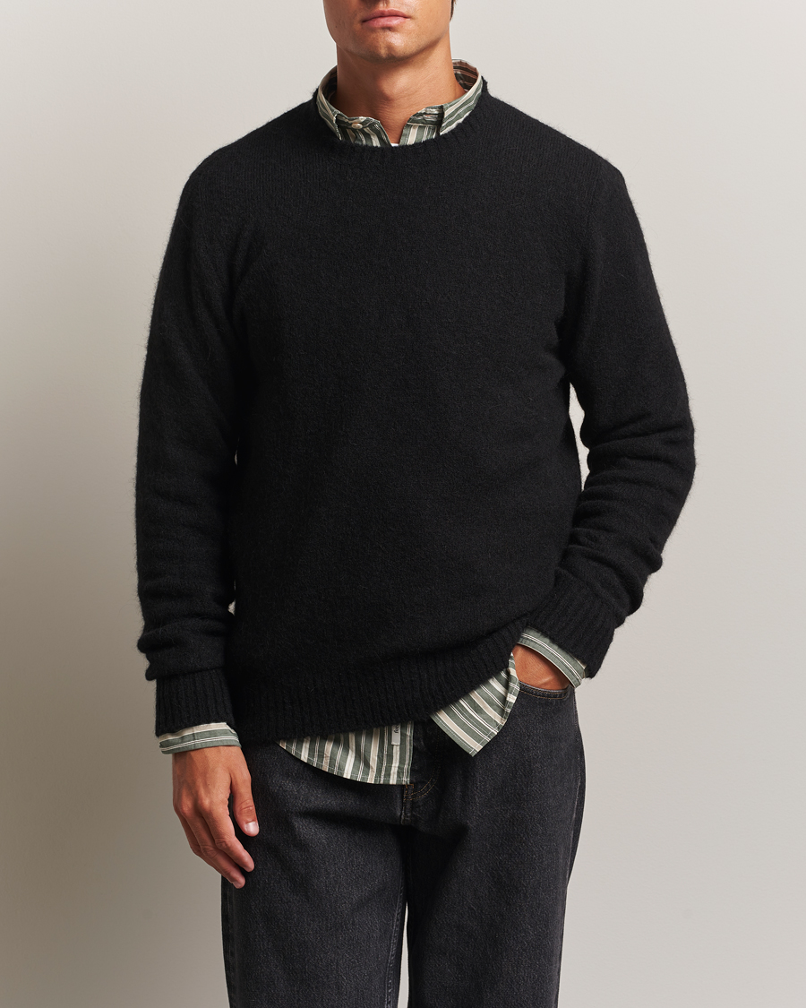 Heren | Truien | Forét | Alpine Alpaca Knit Black