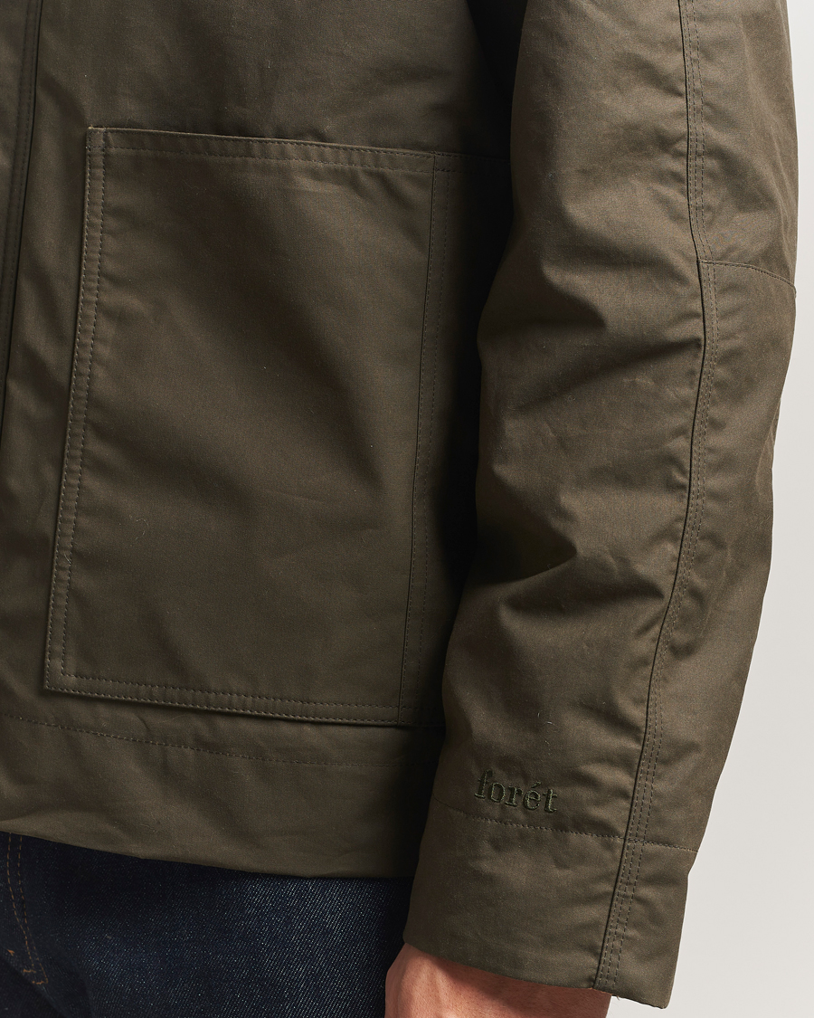 Heren | Jassen | Forét | Aspen Oilskin Jacket Army