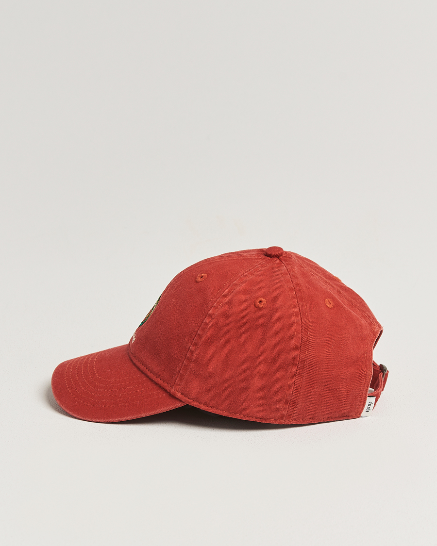 Heren | Hoeden en petten | Forét | Catch Washed Cap Red