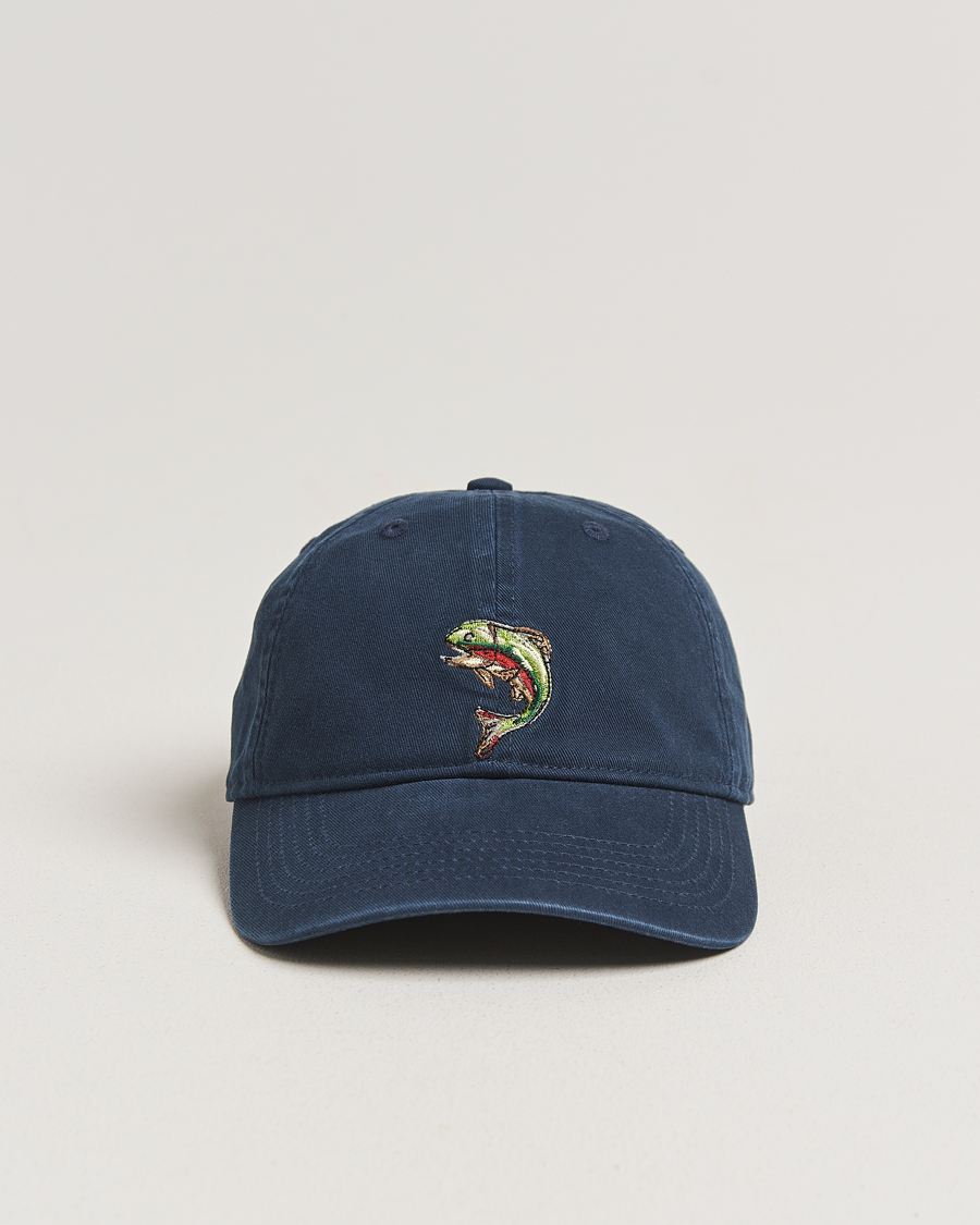 Heren | Hoeden en petten | Forét | Fish Washed Cap Navy