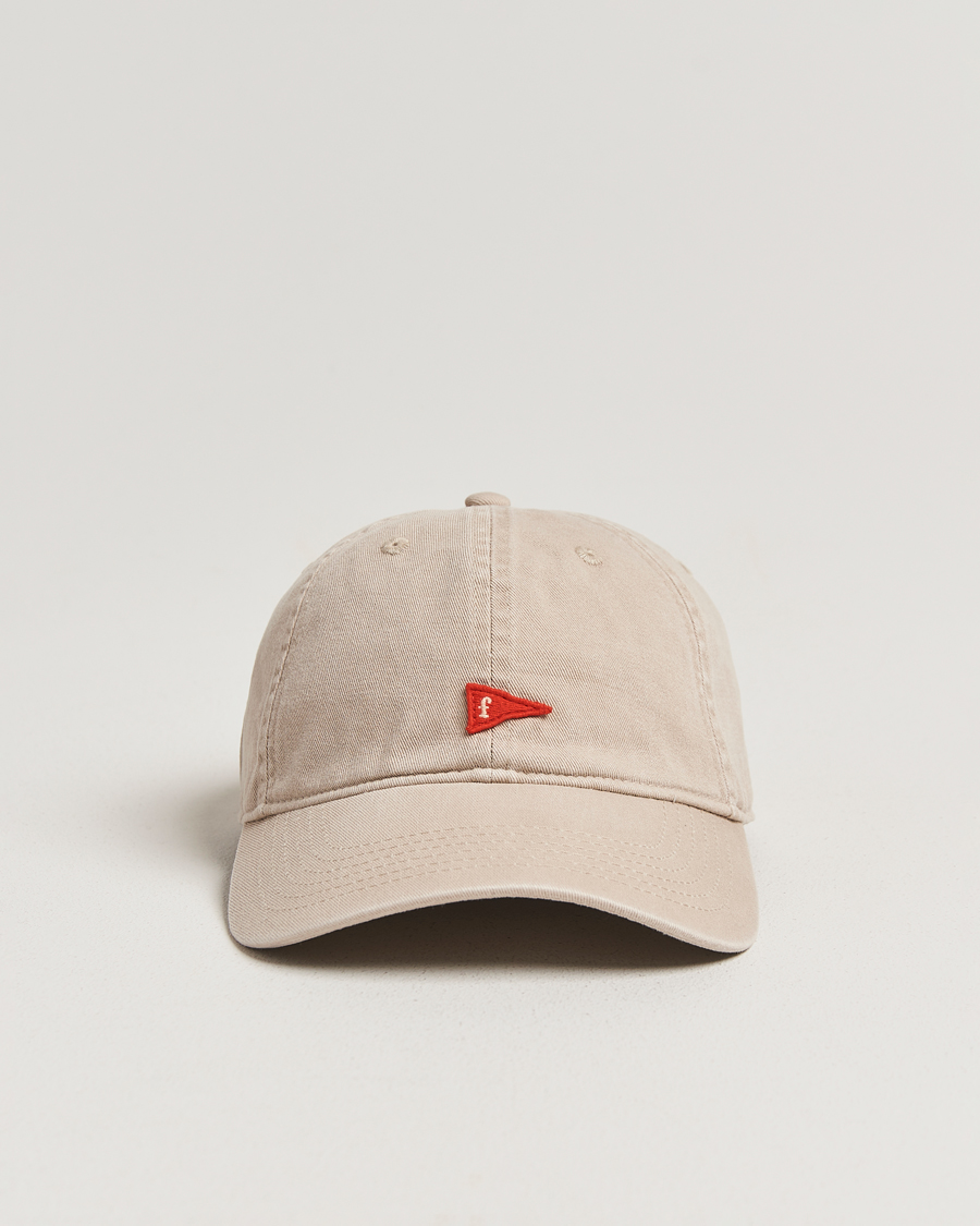 Heren | Hoeden en petten | Forét | Flag Washed Cap Khaki