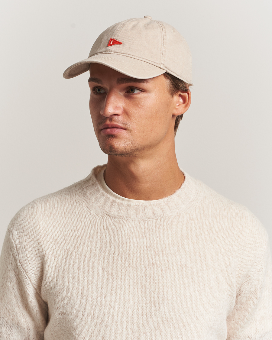 Heren | Hoeden en petten | Forét | Flag Washed Cap Khaki