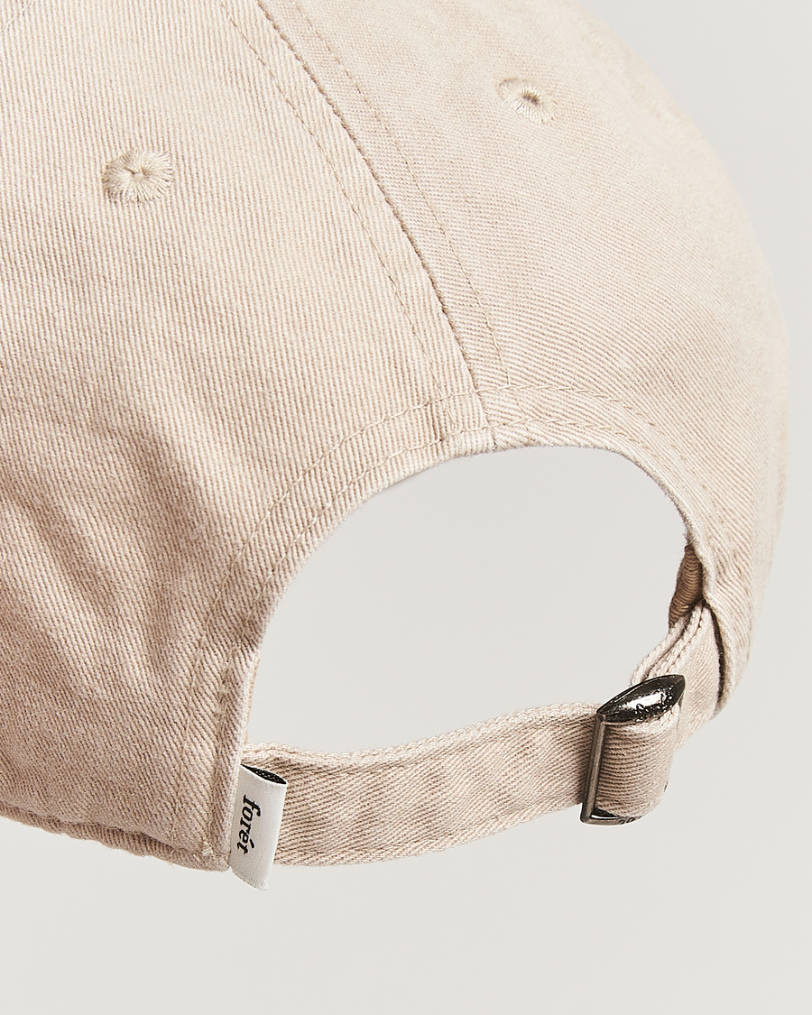 Heren | Hoeden en petten | Forét | Flag Washed Cap Khaki