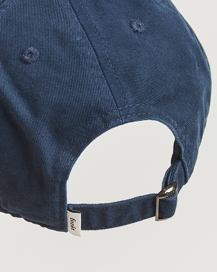 Heren | Hoeden en petten | Forét | Flag Washed Cap Navy