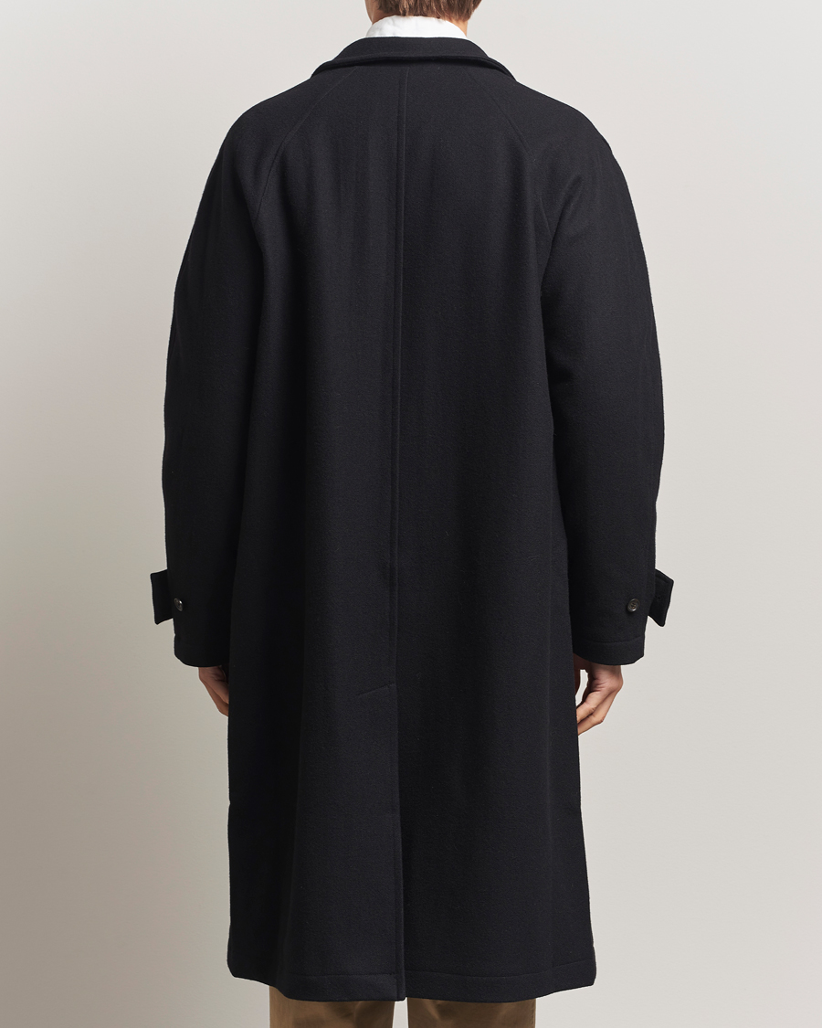 Heren | Jassen | Forét | Pine Wool Coat Black