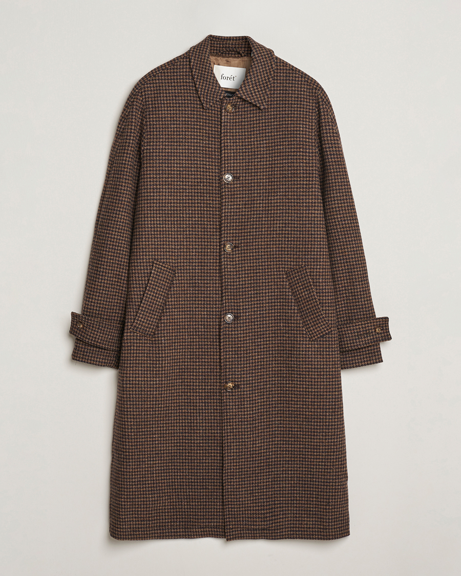 Heren | Jassen | Forét | Pine Wool Coat Brown
