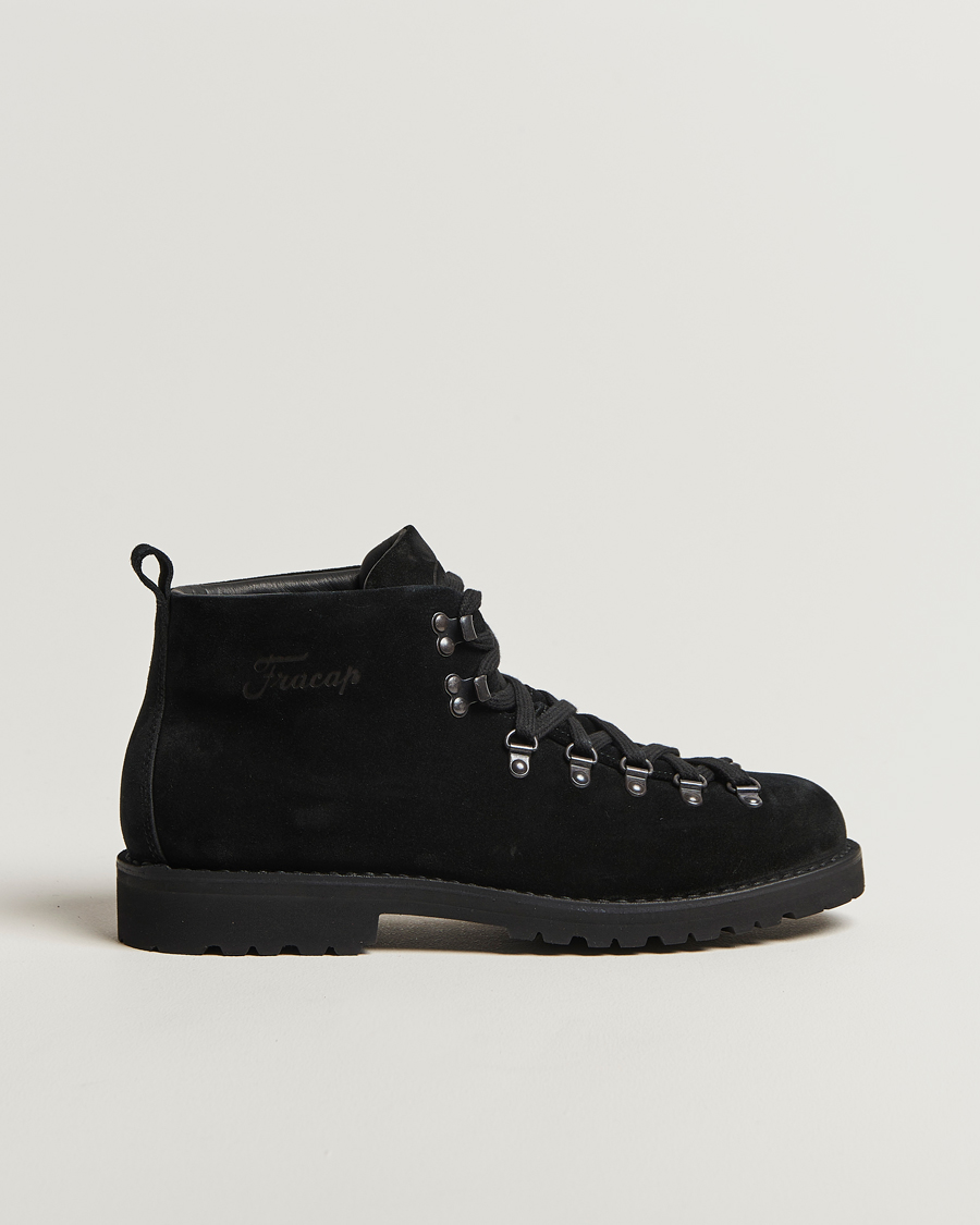 Heren | Laarzen | Fracap | M120 Suede Boot Black