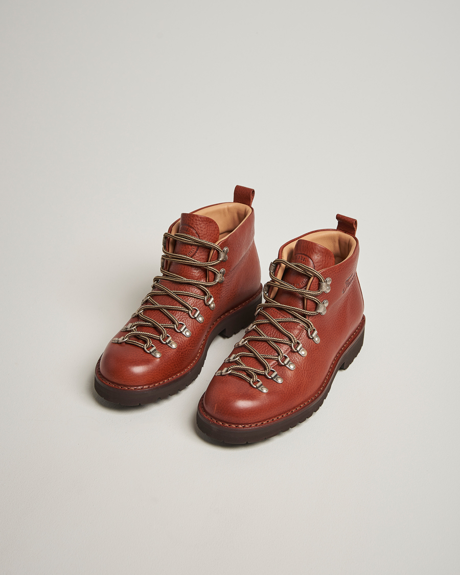 Heren | Laarzen | Fracap | M120 Grained Leather Boot Light Brown