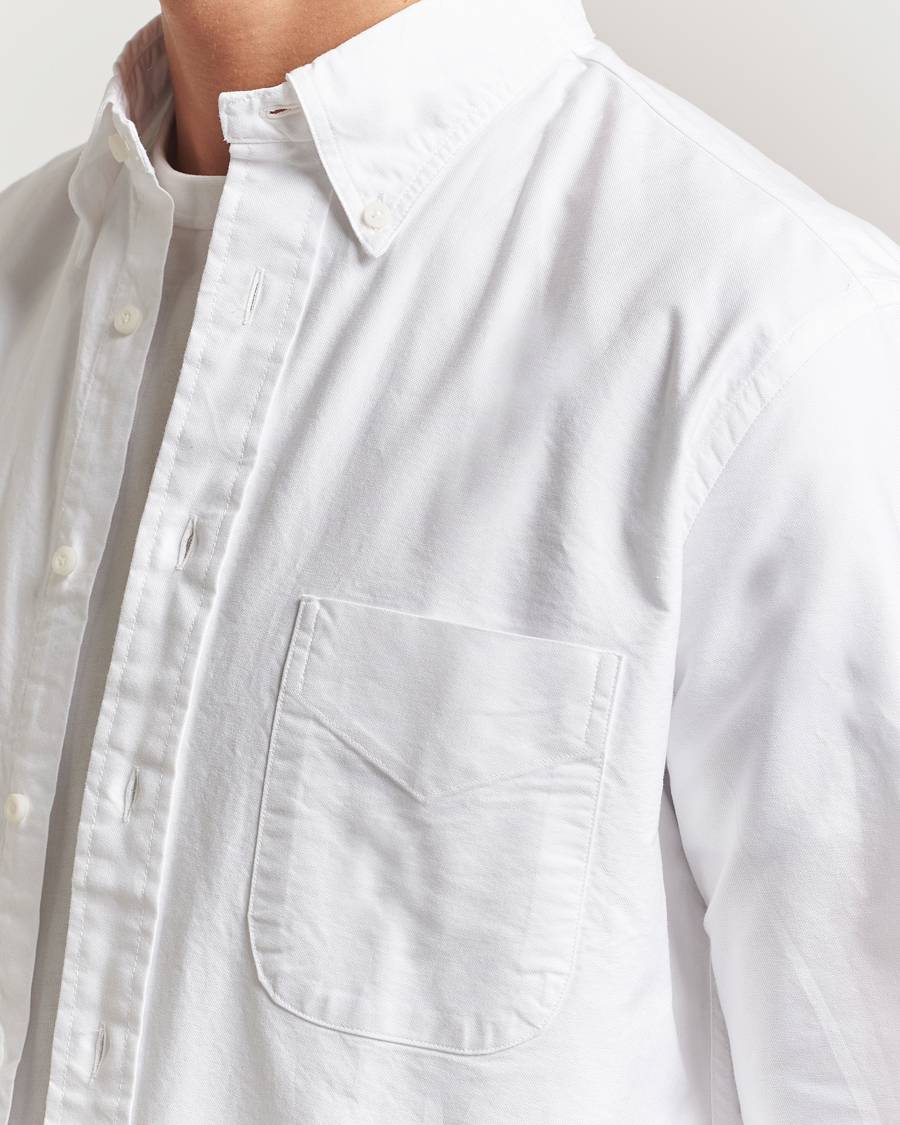 Heren | Overhemden | Gitman Vintage | Oxford Button Down Shirt White