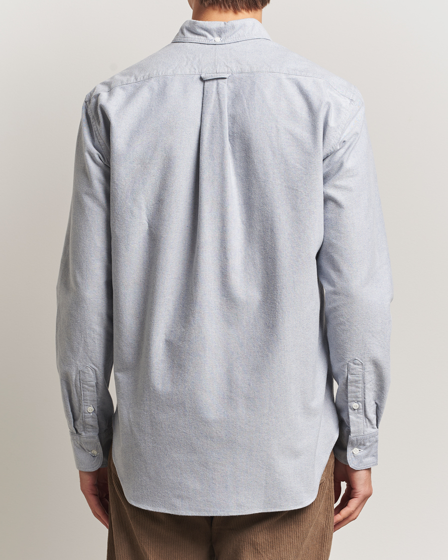Heren | Overhemden | Gitman Vintage | Brushed Oxford Button Down Shirt Blue