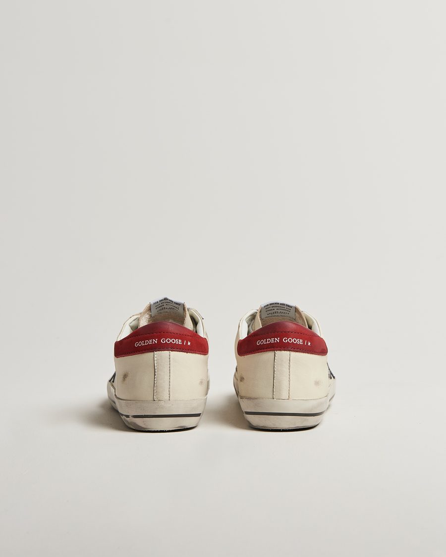 Heren | Sneakers | Golden Goose | Super-Star Sneakers White/Blue/Red