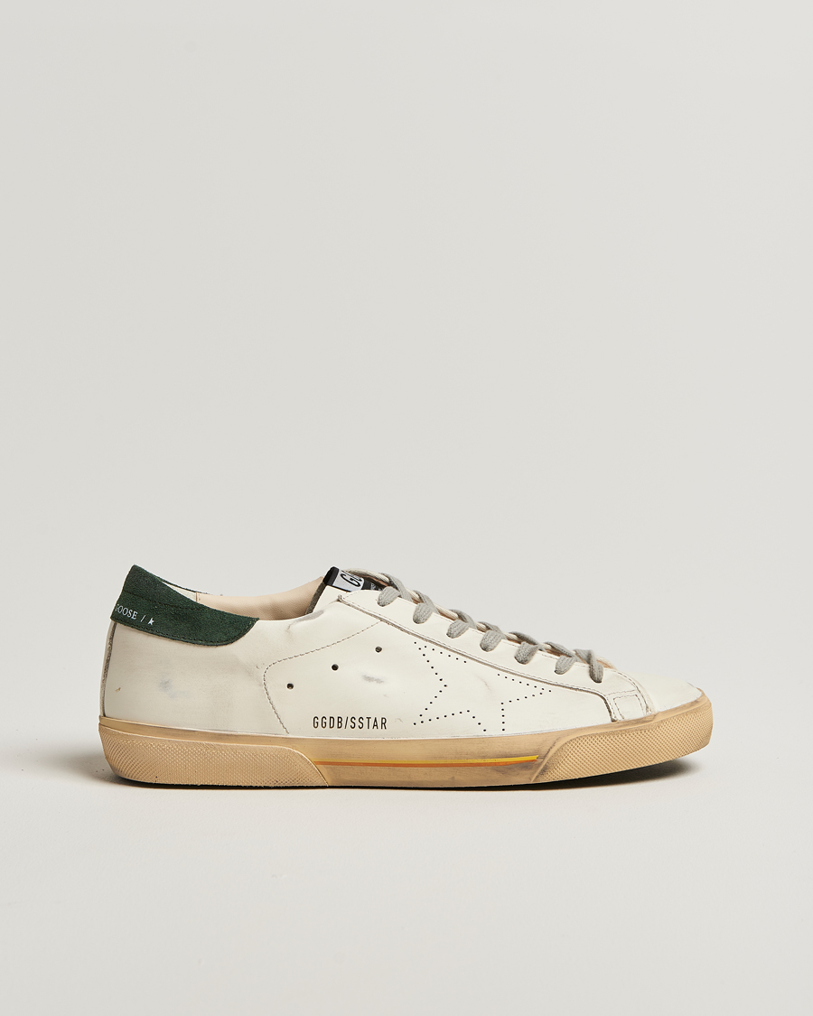 Heren | Sneakers | Golden Goose | Super-Star Sneakers White/Green