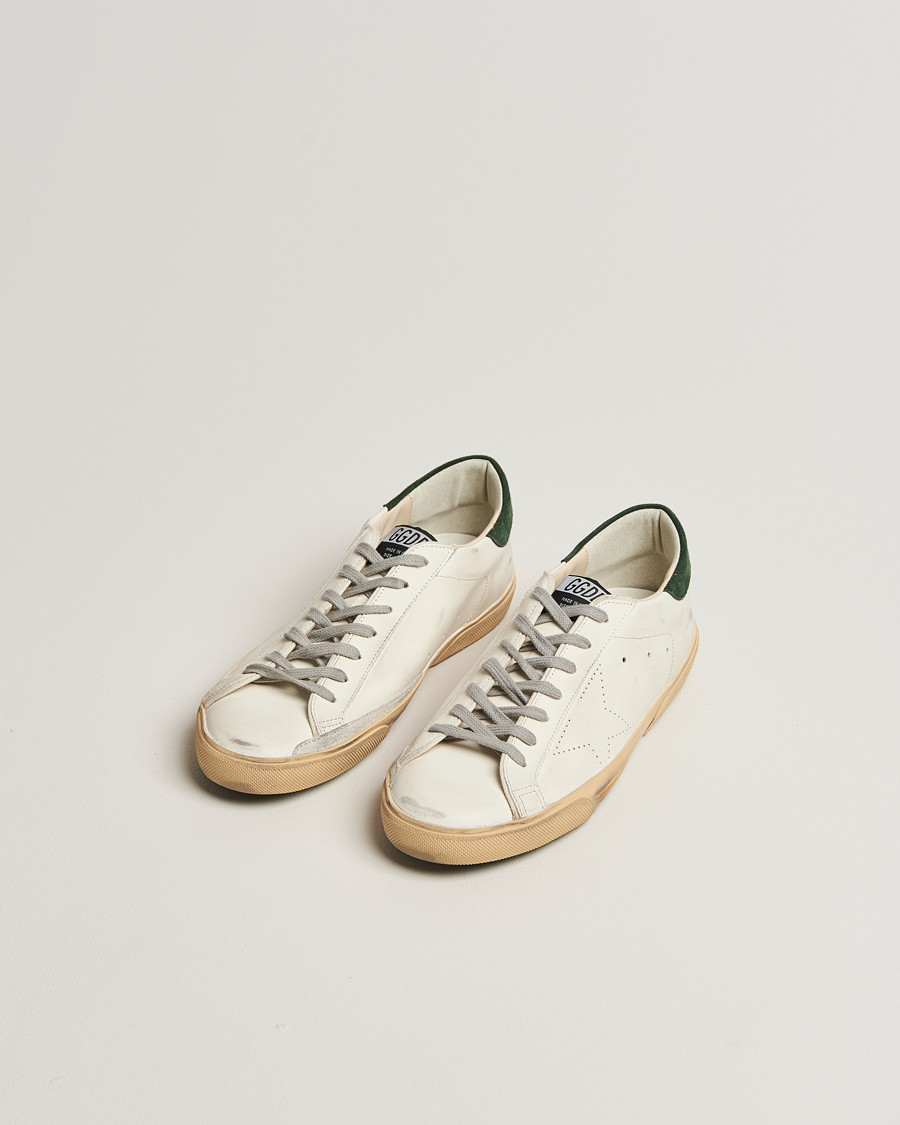 Heren | Sneakers | Golden Goose | Super-Star Sneakers White/Green