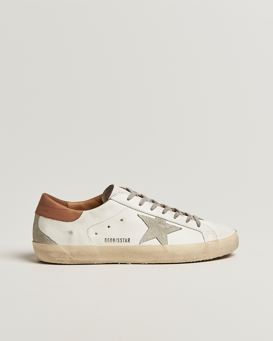 Heren | Sneakers | Golden Goose | Super-Star Sneakers White/Light Brown