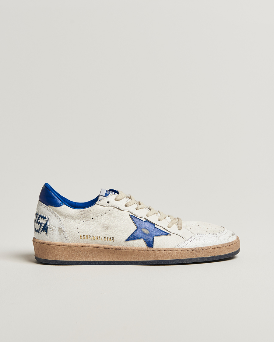 Heren | Sneakers | Golden Goose | Ball Star Sneakers White/Blue
