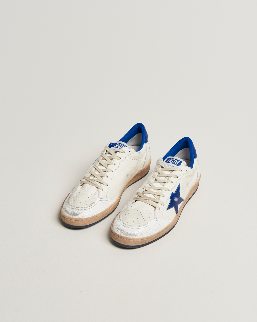 Heren | Sneakers | Golden Goose | Ball Star Sneakers White/Blue