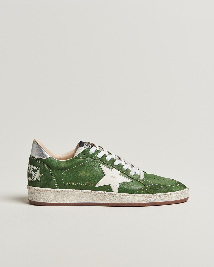 Heren | Sneakers | Golden Goose | Ball Star Sneakers Green/White