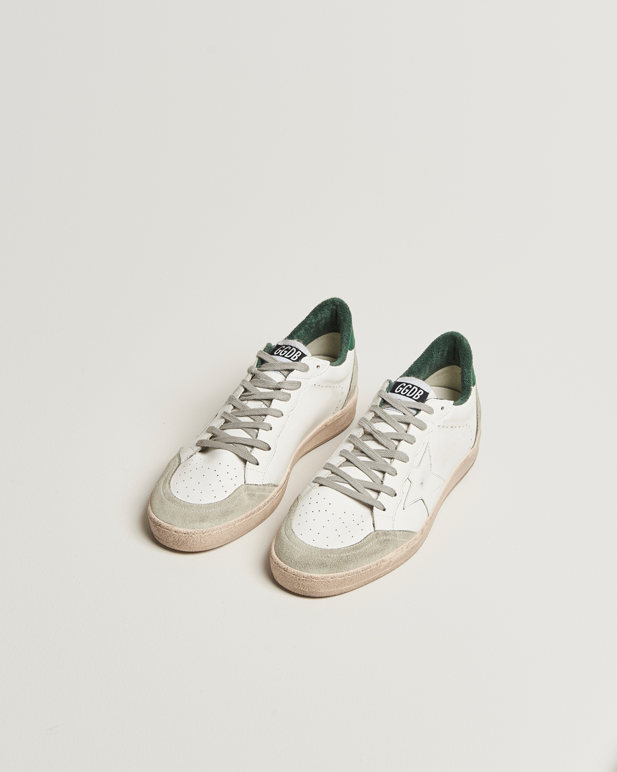 Heren | Sneakers | Golden Goose | Ball Star Sneakers White/Green