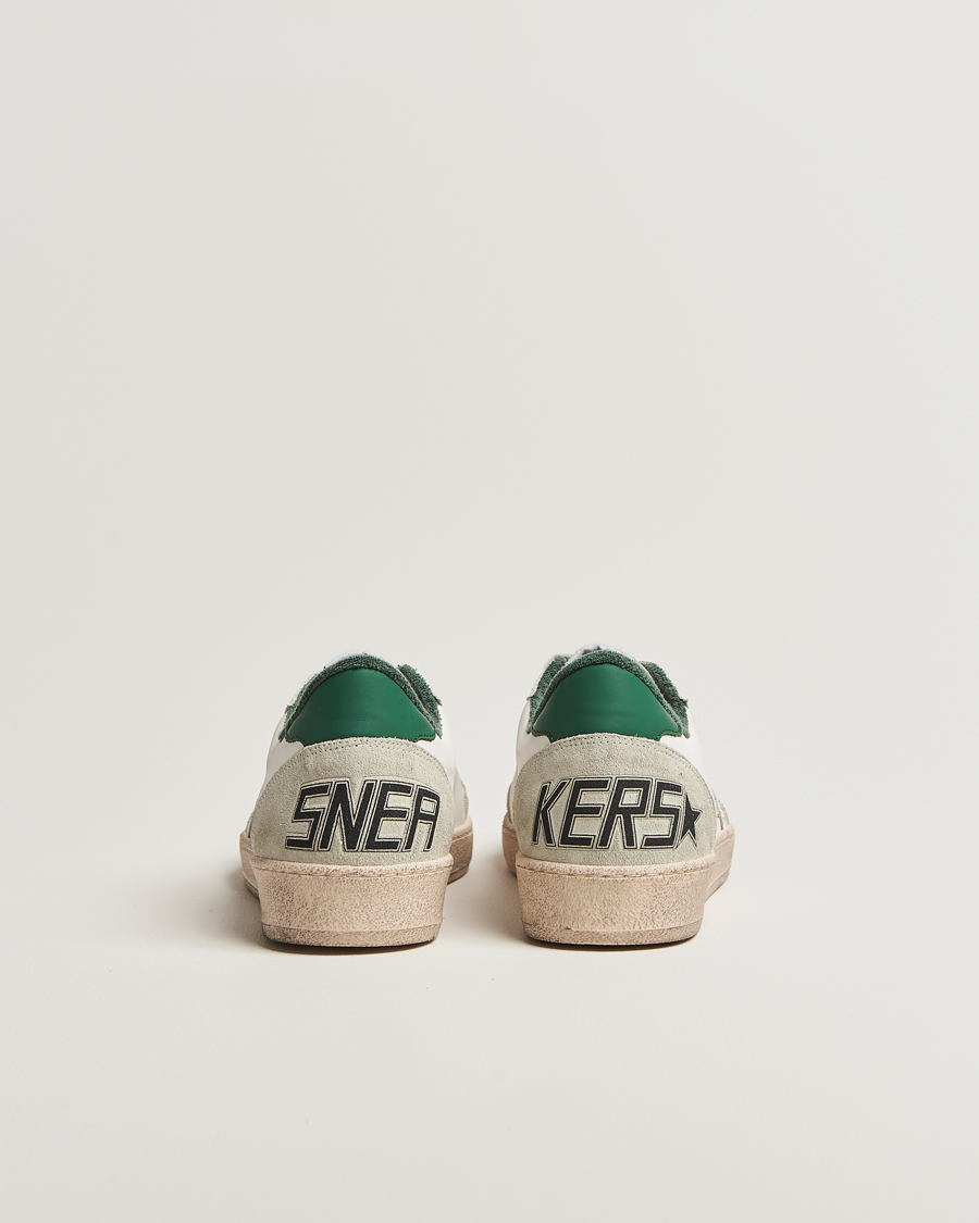 Heren | Sneakers | Golden Goose | Ball Star Sneakers White/Green