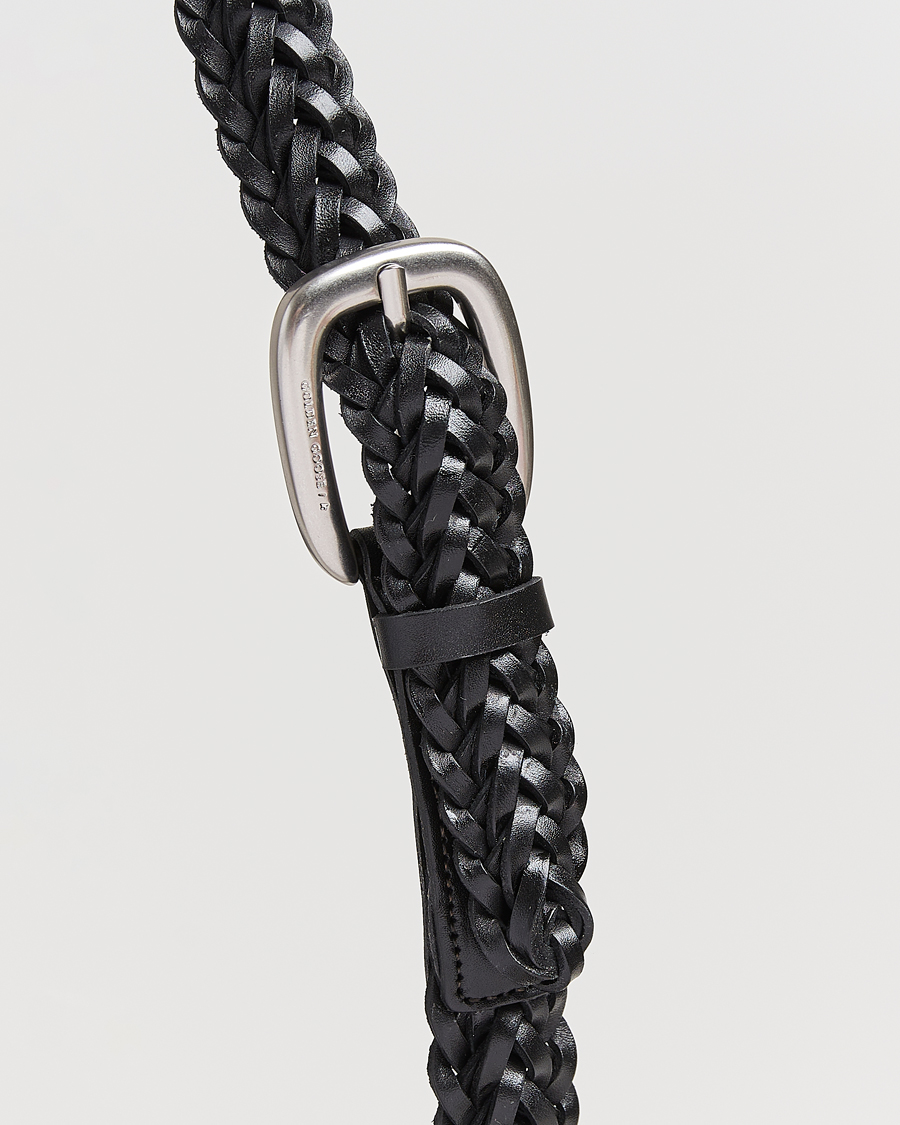 Heren | Riemen | Golden Goose | Woven Belt Black Calf