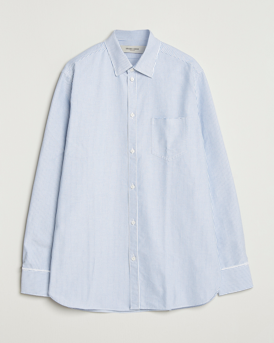 Heren | Overhemden | Golden Goose | Regular Fit Oxford Shirt Light Blue
