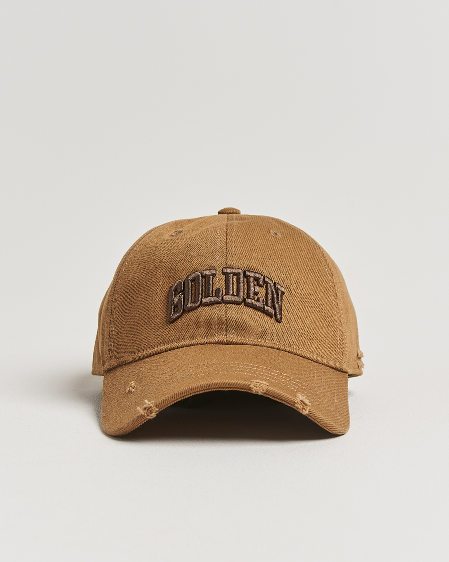 Heren | Hoeden en petten | Golden Goose | Embroidered Cotton Cap Beige
