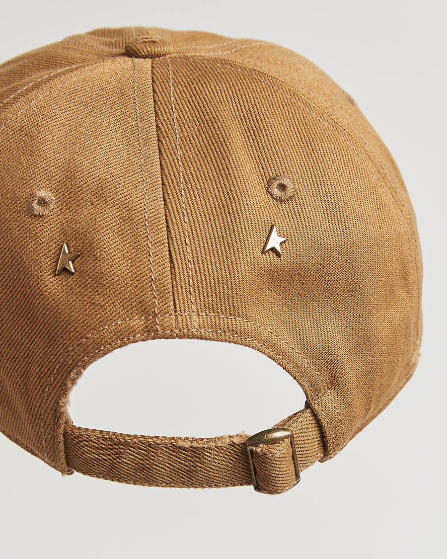 Heren | Hoeden en petten | Golden Goose | Embroidered Cotton Cap Beige