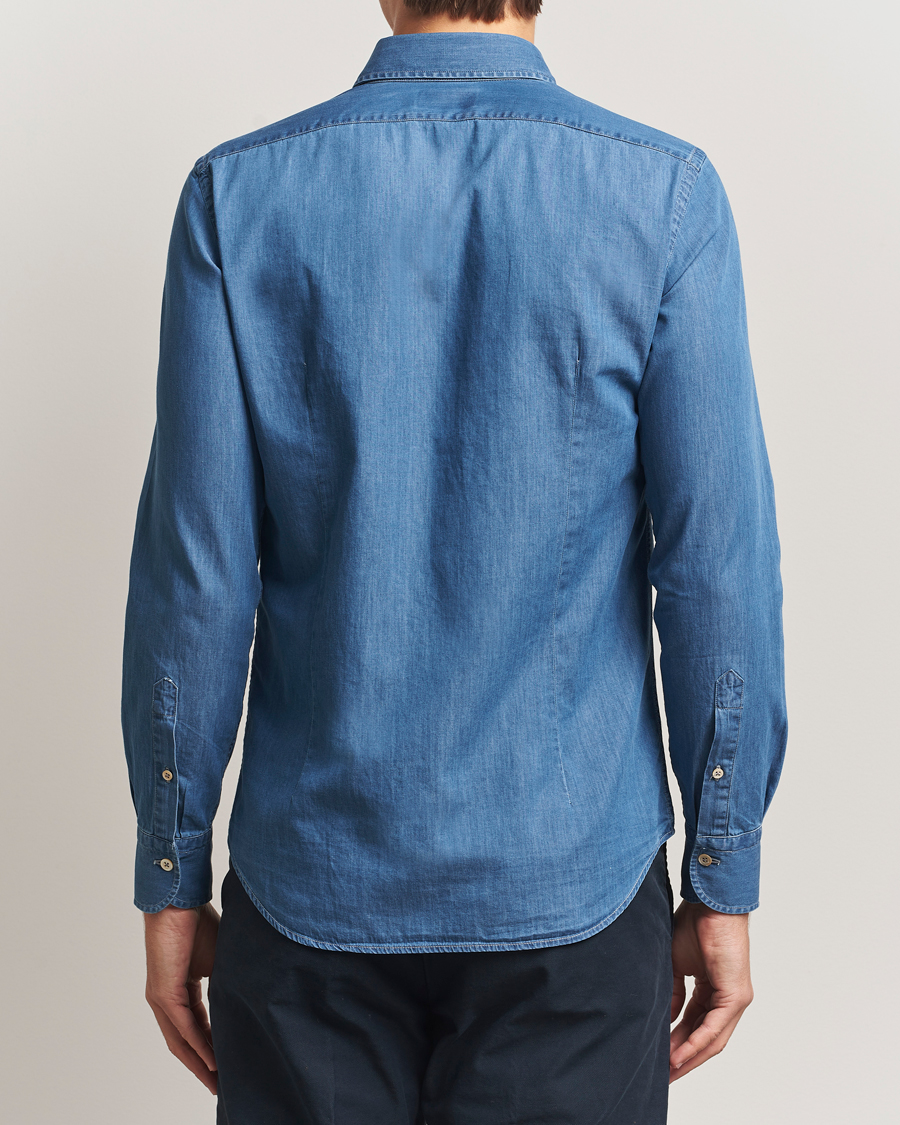 Heren | Overhemden | Grigio | Denim Shirt Indigo