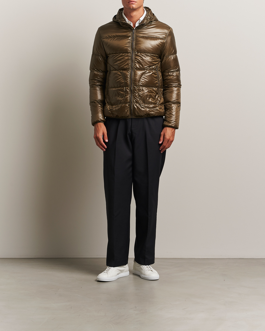 Heren | Jassen | Herno | Piumino Nylon Bomber Military