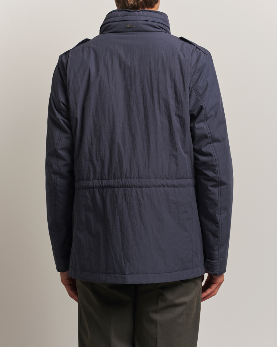 Heren | Jassen | Herno | Soft Nylon Field Jacket Navy